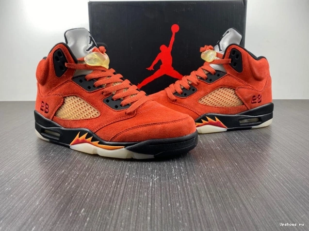 Dunk Mars Retro on Jordan 5 DD9336-800 1119